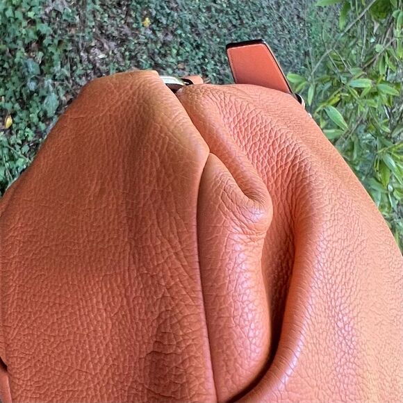 VINTAGE COACH Leather Crossbody Shoulder Bag Zip Top Purse AUTHENTIC - Picture 6 of 13